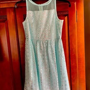 Justice Girl glitter dress size 10